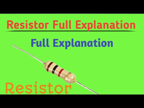 Resistor full experiment with led and full  explanation