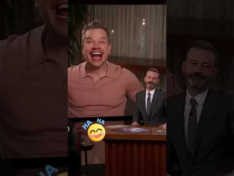 Their hilarious beef lives on.  #mattdamon  #jimmykimmel  #benaffleck  #shorts