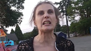 🚨🔥UNHINGED KAREN GETS THE SAUCE🌶! DISPENSARY Audit Goes NUCLEAR!🔥🚨 #1a #karen #firstamendment #cops 