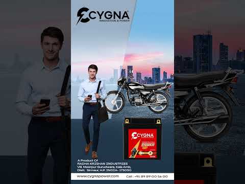 Cygna | Trusted Bike Battery. #Shorts #CygnaPower #BikeBattery #AutomotiveBattery #BatteryBusiness