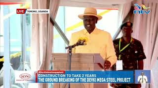President Ruto's speech during the ground breaking of Devki steel plant in Tororo, Uganda