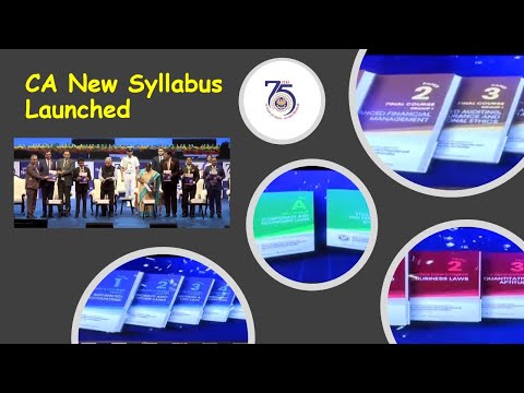 New Syllabus Launched by ICAI | Happy CA Day | CA Foundation | Inter | Final |#calife #cafoundation