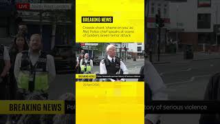 Met Police chief heckled at Golders Green terror attack news conference