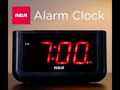 RCA RCD30A1 Alarm Clock