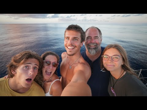 Family crosses Atlantic Ocean on a sailboat