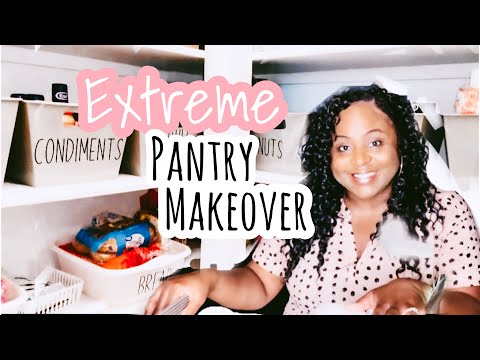 DOLLAR TREE PANTRY ORGANIZATION 2021 | PANTRY MAKEOVER | LET'S GET ORGANIZED