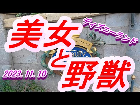 【2023.11.10】ディズニーランド　美女と野獣