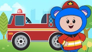 Fire Engine, Fire Engine | Mother Goose Club Nursery Rhymes