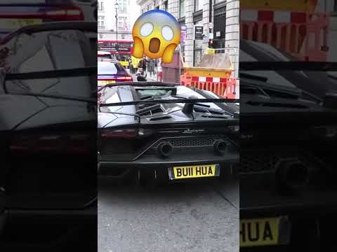 Supercars In London 2023! Best Of Sound & Acceleration! 🔥🔥 #supercarsinlondon #shorts #supercars