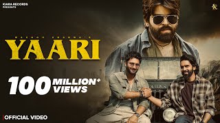 Yaari (Official Video) Masoom Sharma | Rohit Lamba, Vinay Yadav | New Haryanvi Songs Haryanavi 2025