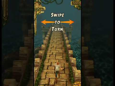 professional gameplay of temple run