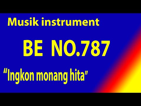 BUKU ENDE (BE) NO.787  INGKON MONANG HITA (Ayat 1- 3)