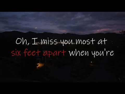 Six Feet Apart - Alec Benjamin (Lyric Video/Audio)