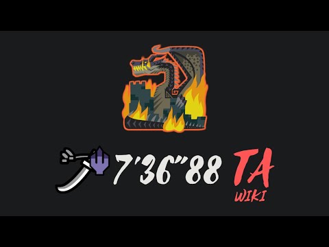 【MHWI】ミラボレアス 太刀 TAwiki 7'36"88