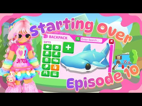Starting Over Episode 10! Roblox Adopt me