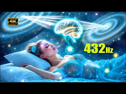 Healing Deep Sleep Music  432Hz Alpha Waves to Detoxify & Repair Your Body