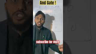 AND Gate | Physics Class10 Explained |  digital electronics | exam2024 | physicspaper