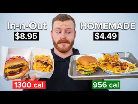 Can I make In-n-Out cheaper and healthier at home?