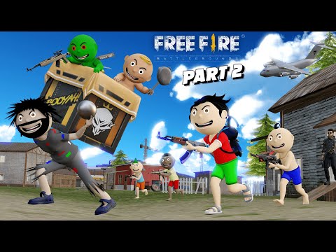 Bittu Sittu in Free Fire Max Game Part 2 | Free Fire Cartoon Comedy Video | Free Fire Gameplay