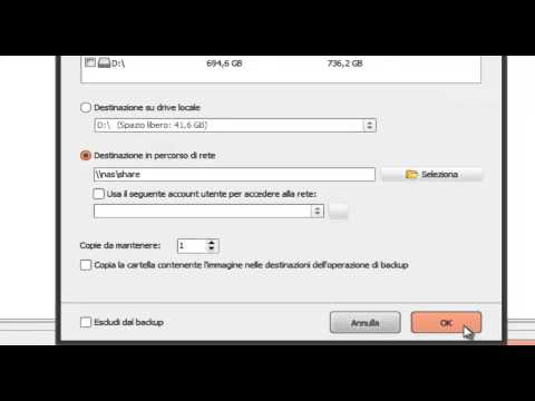 Come creare un'immagine del disco per il Backup di Windows