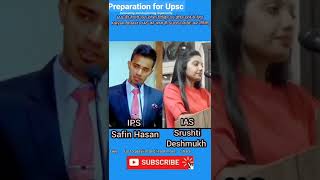 IPS Safin Hasan vs IAS Srushti Deshmukh #ipssafinhasan #safinhasan #shrushtideshmukh #ipssafinKalyan