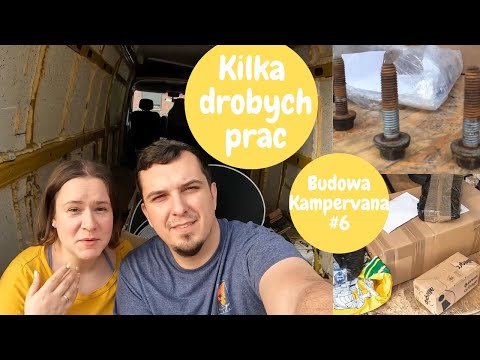 Kilka drobnych prac i duuużo paczek | Budowa Kampervana #6