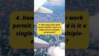 Immigration Questions at Canada Airport for Work Visa #canadaimmigration #movingcanada #canadavisa