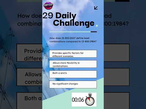 Quiz-29. Can You Answer This IS800 #steelstructure  #quiz ? #shorts #ytshorts #yotubeshorts