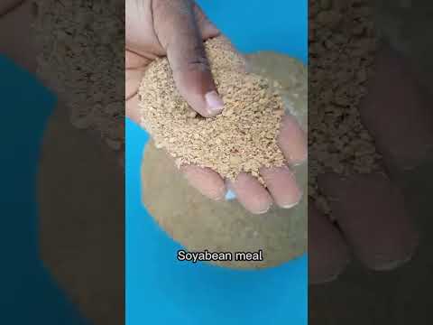 Materials used to make broiler poultry feeds