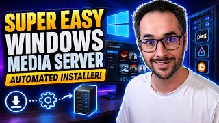 Install Automated Media Server (Sonarr, Prowlarr, Radarr) with Gluetun on Windows in 5 Minutes!