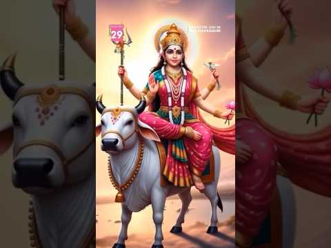 Navratri special 2025! 🙏 Jai Maa Mahagauri Ki Katha & Status #navratri #short