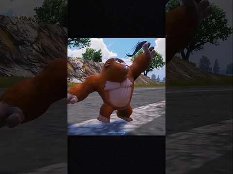 King Kong vs Helicopter