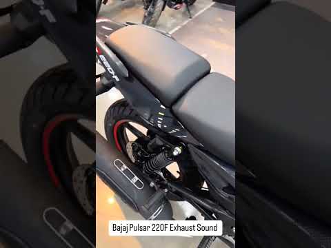 Pulsar 220f Exaust Sound short video Bajaj Pulsar video 220 short exaust 🔥