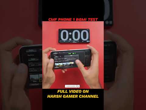 CMF Phone 1 Bgmi Test 120Fps Test Graphics Test #cmfphone1 #bgmi #shorts