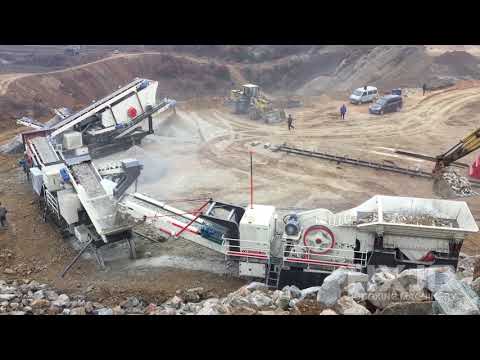 650t/h Mobile Crushing Station