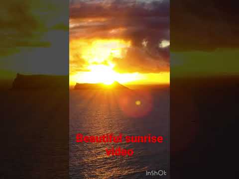 Sherwoods beach sunrise 4k HD video