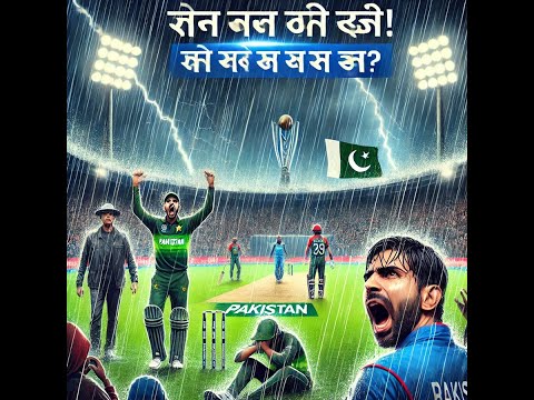 Pakistan Out of the Tournament! 😱 Rain Ruined the Chance or Poor Performance?