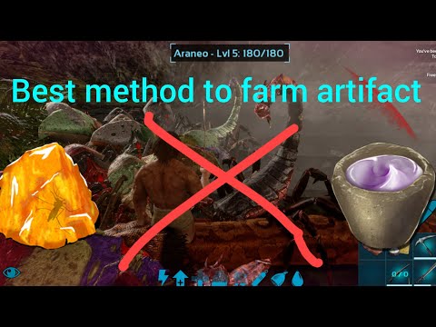 ark mobile best artifact farm