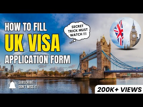 UK Visit Visa 2025 - How to Fill UK Visitor Visa Application Form - Complete Guide (2025) #ukvisa
