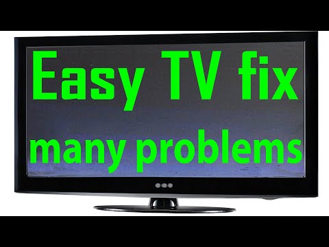 Flat screen TV repair no picture only sound