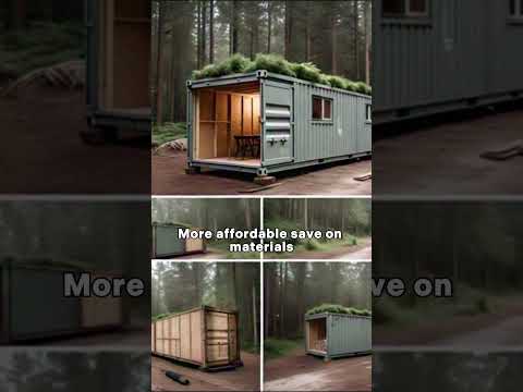 Container Home Vs. Traditional Home #container #containerhome #offgrid #offgridliving