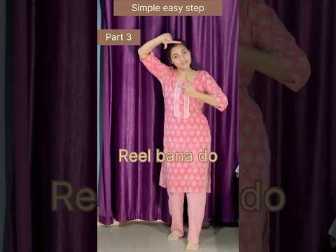 Reel bana do dance tutorial part 3 | simple easy step | kanakdanceworld | ft.kanaksolanki #shorts