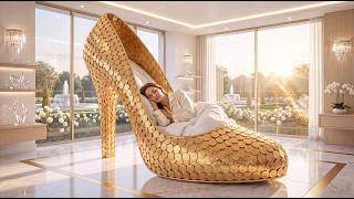 Which Luxury Bed Would You Choose Tonight? ✨🛏️ | Relaxing AI ASMR Dream World