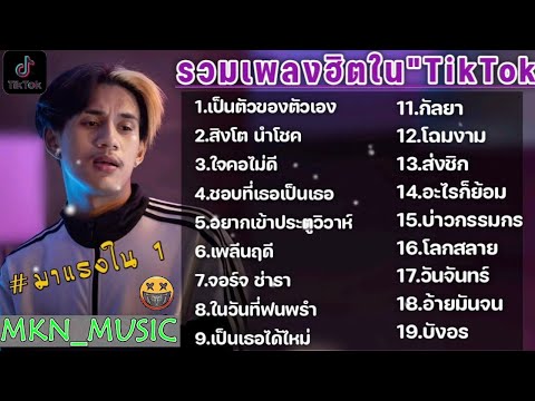 รวมเพลงฮิตในTikTokล่าสุด รวมเพลงฮิตในแอพติ๊กต๊อกล่าสุด ฟังกันยาวๆ 1ชั่วโมง 2021