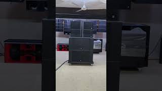 HD-212L & LA-218BN line array speaker system #linearraysystem #proaudio #sonido #speakerfactory
