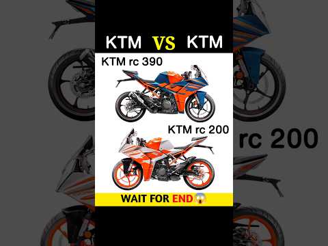 KTM VS KTM | Full Comparison || #shorts #ktm