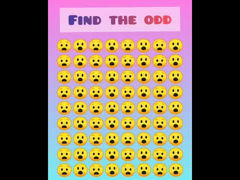 🧐find the odd row😃 in 5 Seconds 🔥#findtheodd#unicorntesting#shorts