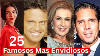 The 25 most envious celebrities