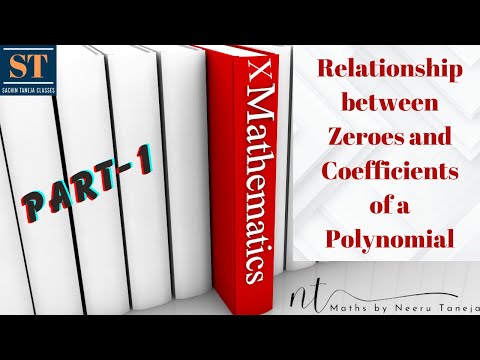 Polynomials | Relationship Between Zeroes and coefficients of a polynomial |  Examples of Ex 2.2