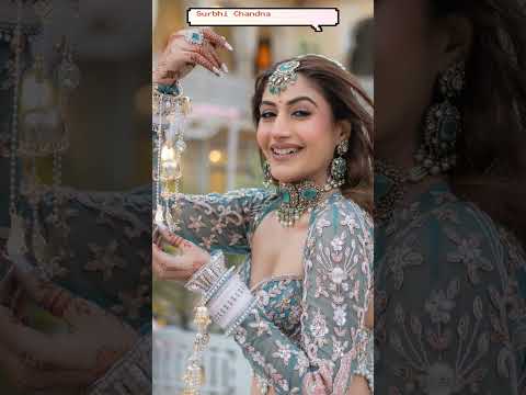 #shorts 🌶️ ll Surbhi chandna dancing entry on her wedding ll looking so pretty 😍😀
